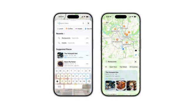 Apple Maps servisine reklamlar gelecek