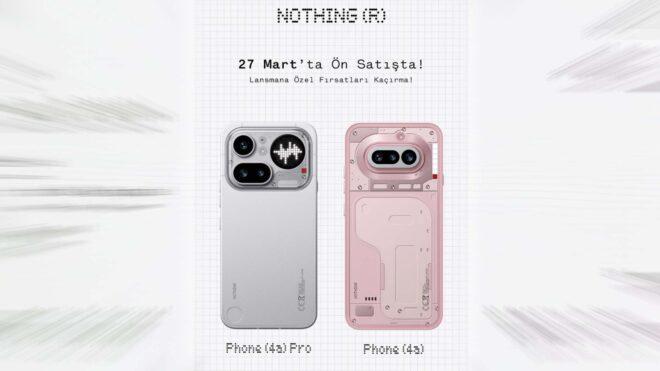 Nothing Phone (4a) ve Phone (4a) Pro resmi olarak tanıtıldı