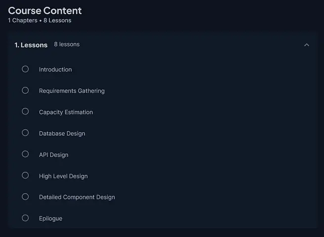 I found Leetcode for System Design and it's Awesome 