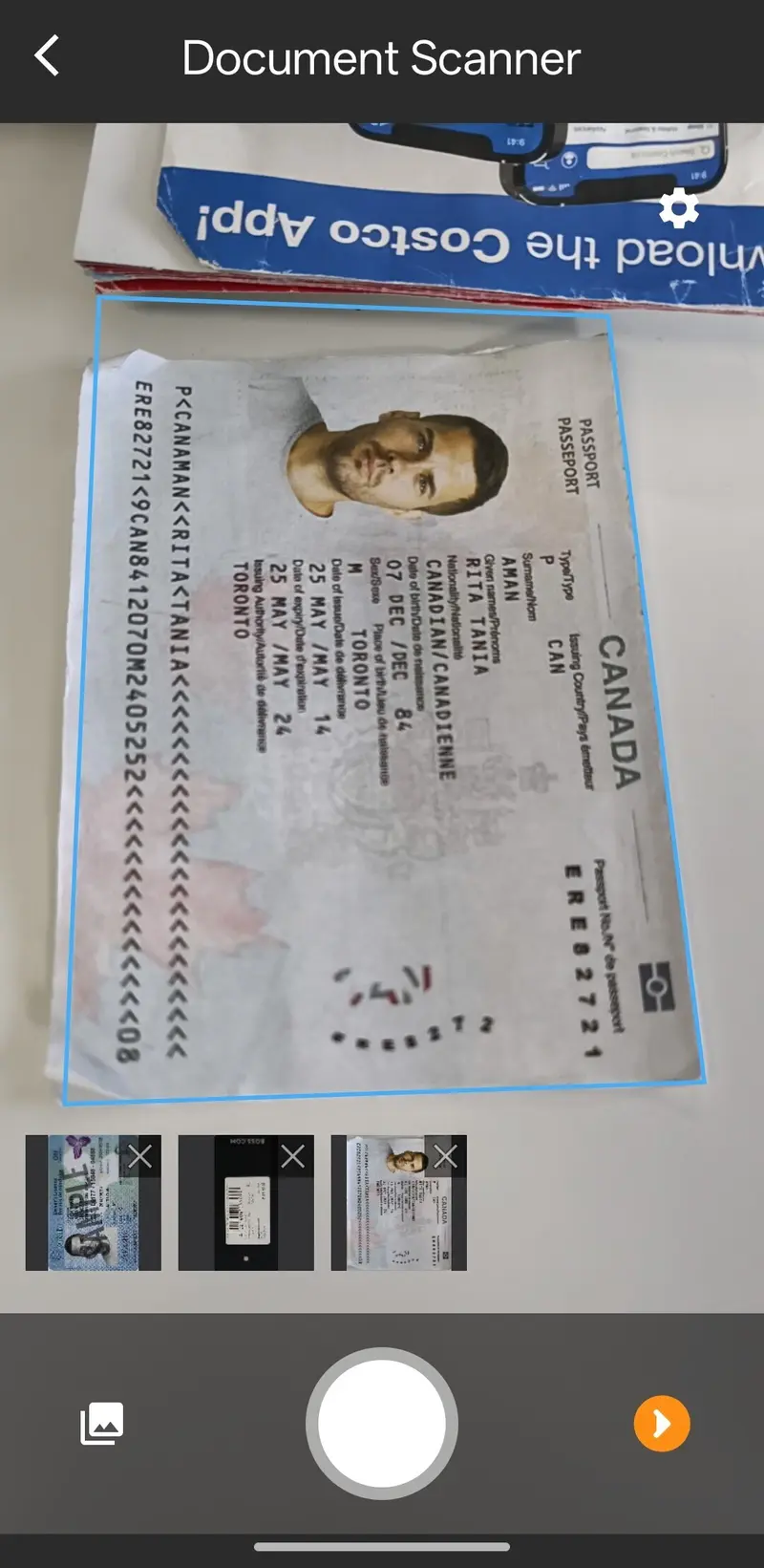Android document scanner