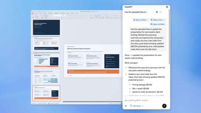 Excel sonrasında PowerPoint için de ChatGPT entegrasyonu geldi