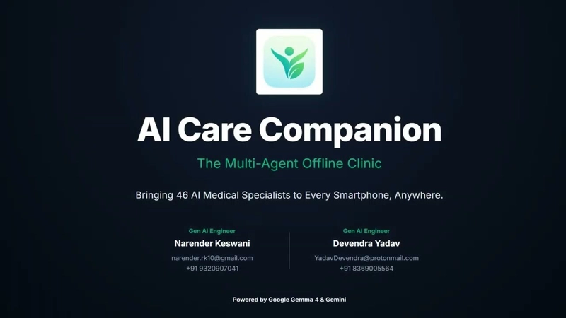 AI CareCompanion Demo