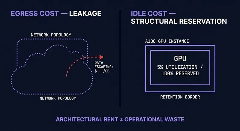 idle cloud cost — architectural idle patterns vs operational waste