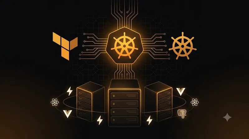 K8s Terraform ArgoCD — Header
