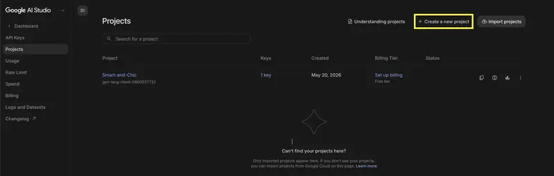 AI Studio project