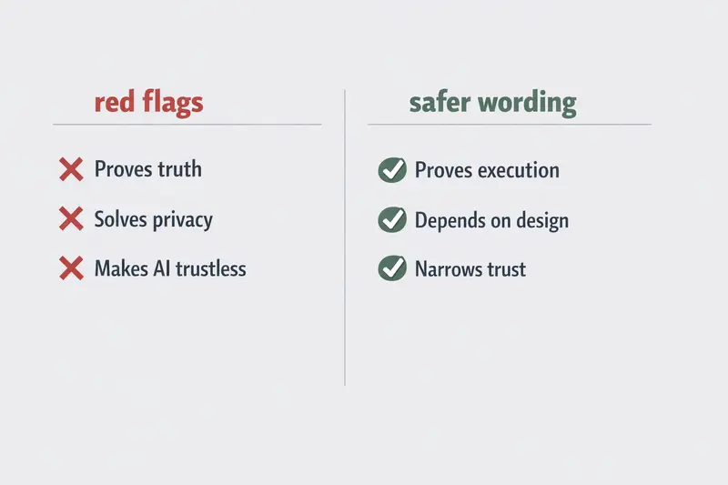 zkML red-flag wording
